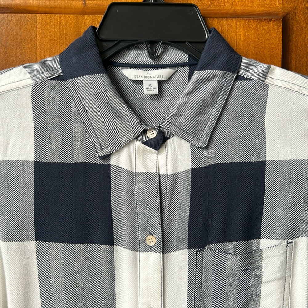 LL Bean Signature Plaid Shirt - Picture 3 of 11
